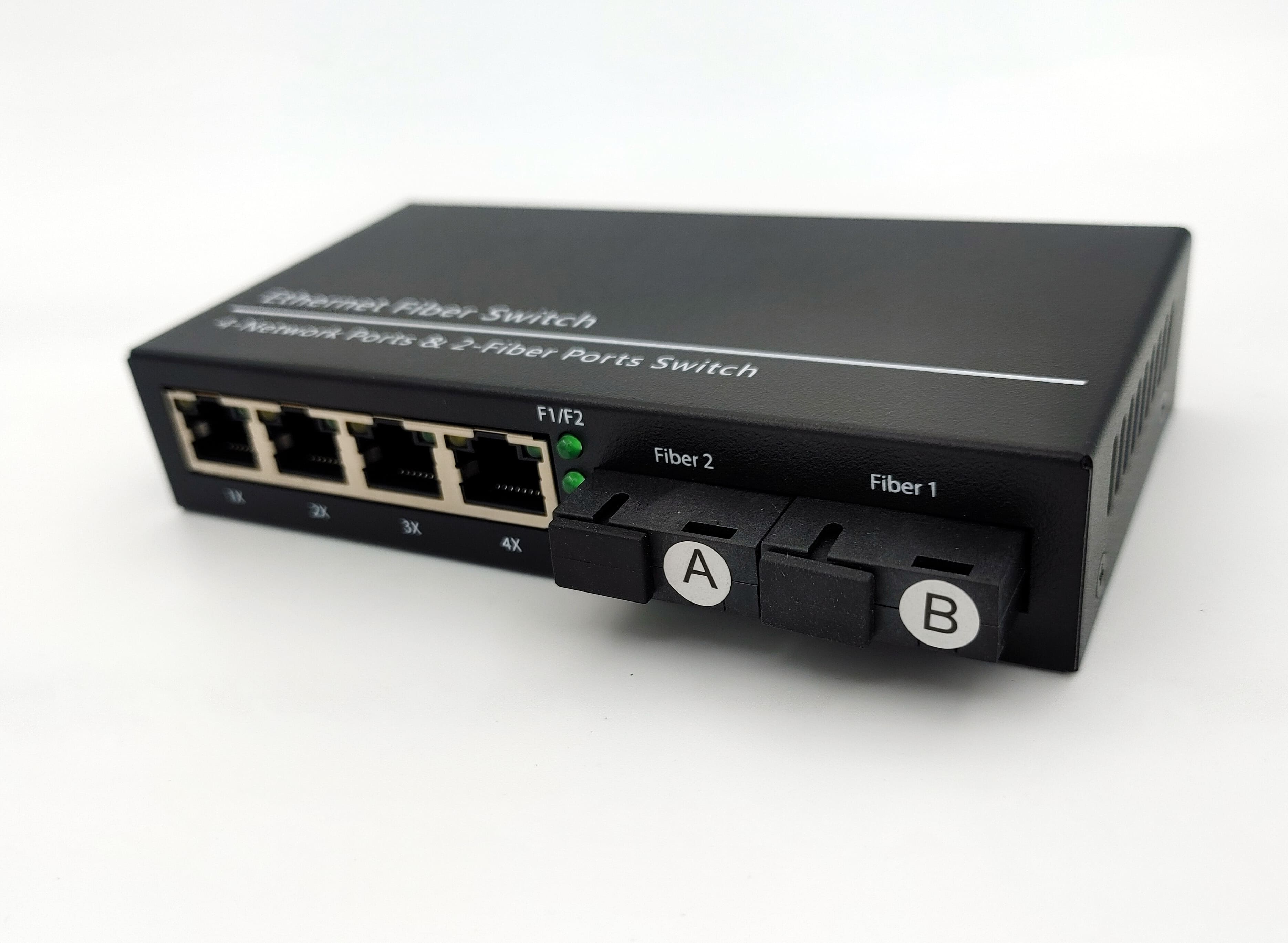 Медиаконвертер FOXNET 10/100/1000 converter 2SC 4RJ45