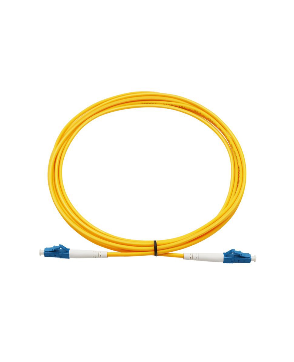 Патчкорд FOXNET simplex LC-LC, UPC/UPC, SM, 1м